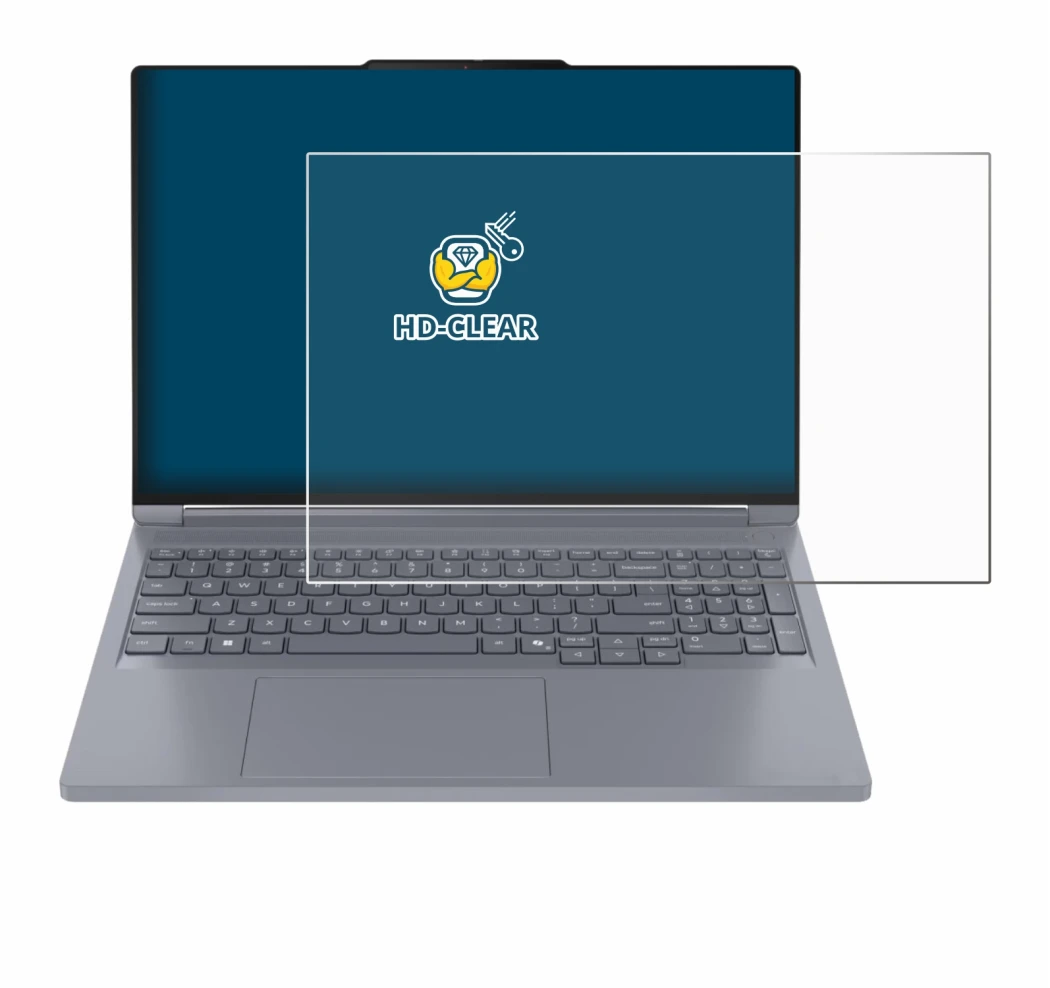 Image de l'appareil Lenovo ThinkBook 16p Gen 6 avec une grande variété de protections d'écran.