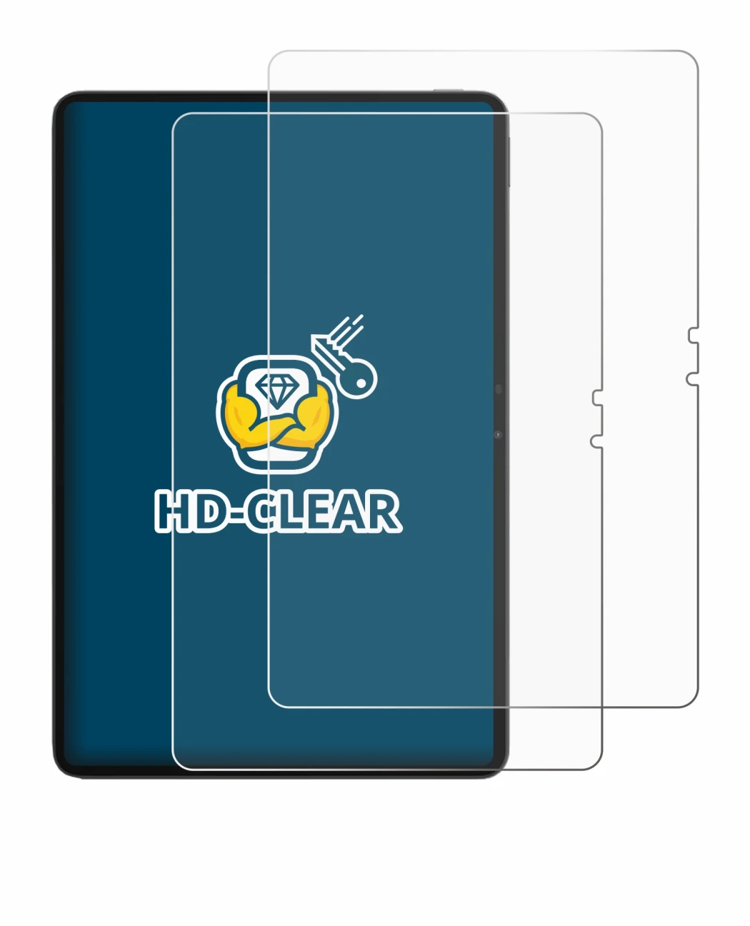 Image de l'appareil Blackview MEGA 3 avec une grande variété de protections d'écran.