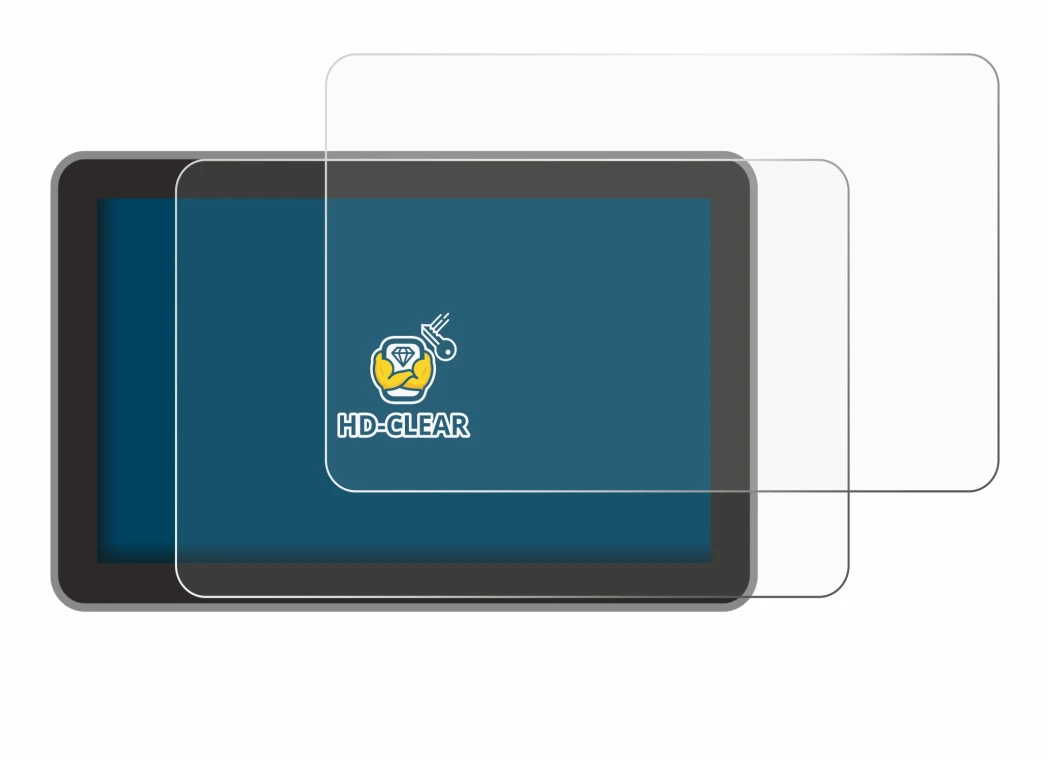 Image de l'appareil Bambu Lab H2D avec une grande variété de protections d'écran.