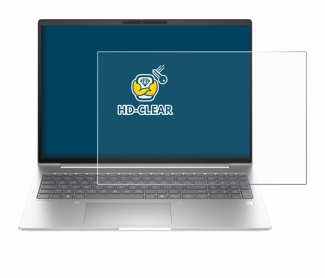 Image de l'appareil HP EliteBook 6 G1i 16 avec une grande variété de protections d'écran.