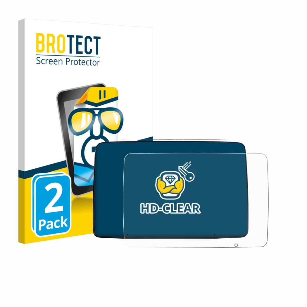 Face avant d’un emballage produit avec le logo de la marque BROTECT. À côté, l’appareil Leapmotor T03 2025 est représenté avec