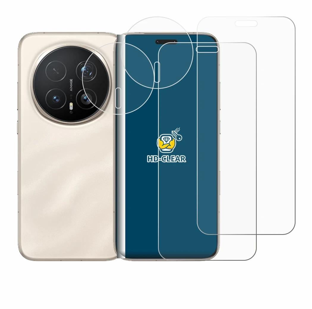 Image de l'appareil Honor Magic 8 Pro (Avant+Caméra) avec une grande variété de protections d'écran.