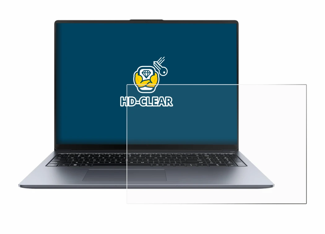 Image de l'appareil Huawei MateBook D 16 2024 avec une grande variété de protections d'écran.