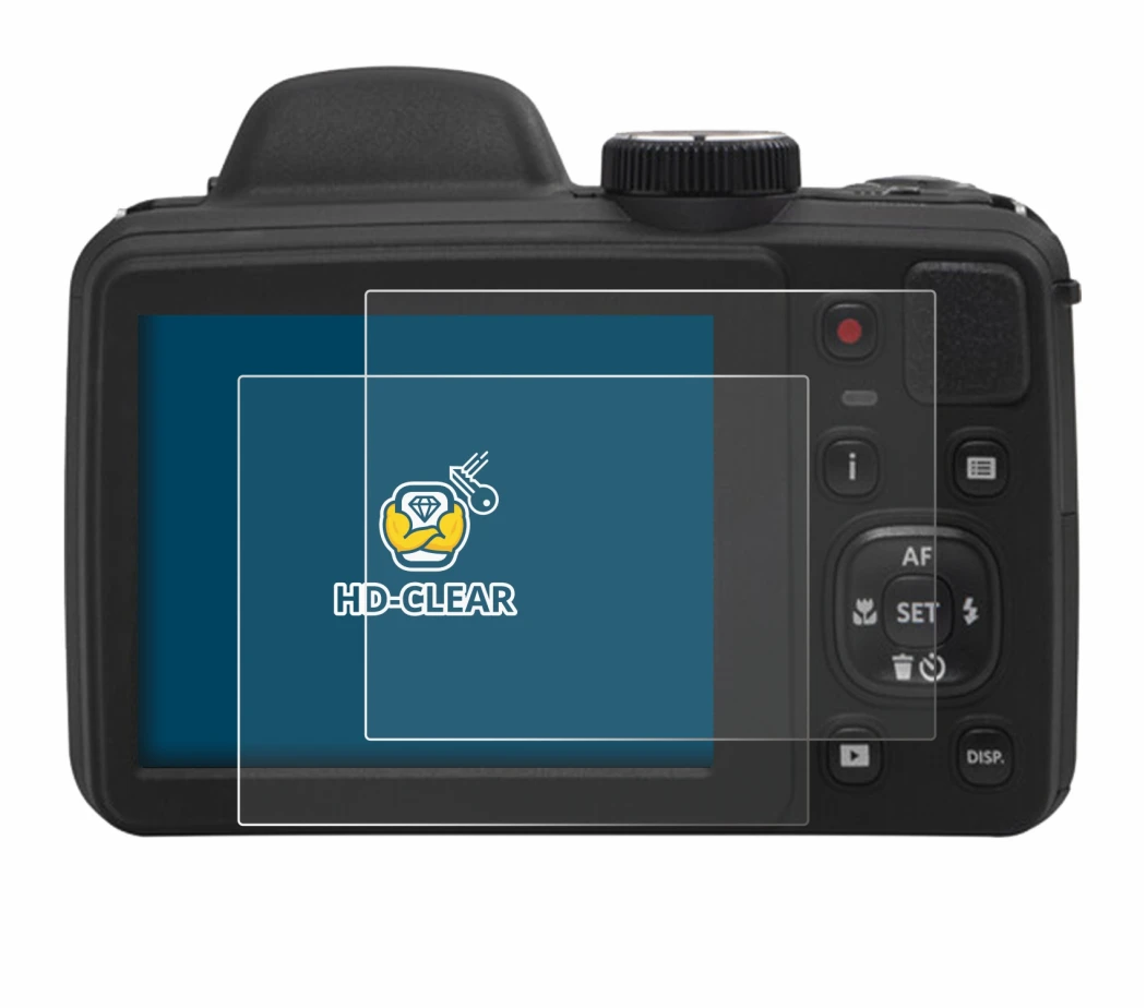 Image de l'appareil Kodak Pixpro AZ405 avec une grande variété de protections d'écran.