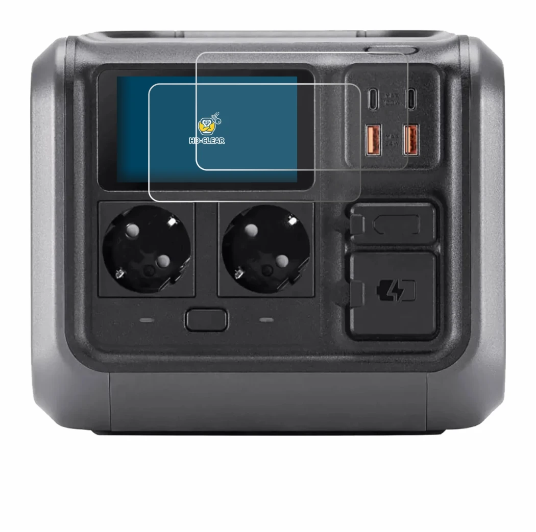Image de l'appareil DJI Power 500 avec une grande variété de protections d'écran.