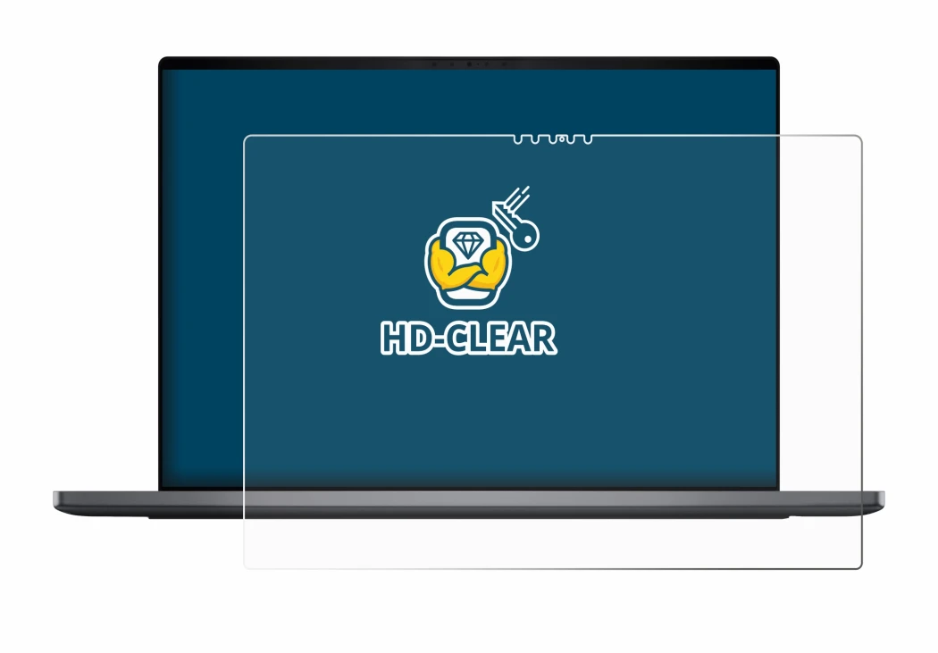 Image de l'appareil Dell XPS 16 DA16260 avec une grande variété de protections d'écran.