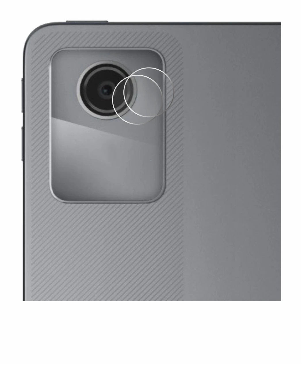 Image de l'appareil Lenovo Tab M11 (Caméra UNIQUEMENT) avec une grande variété de protections d'écran.