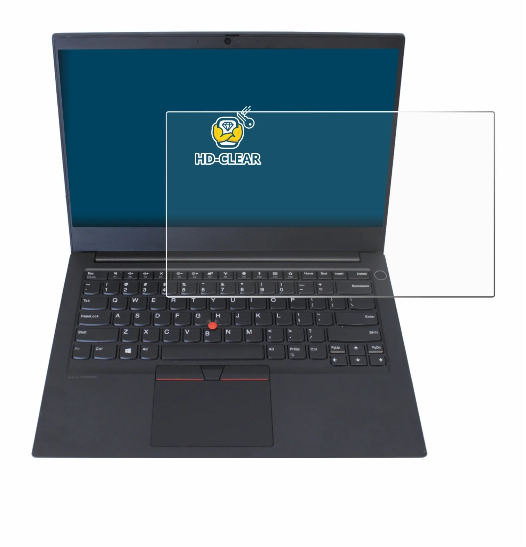 Image de l'appareil Lenovo ThinkPad E14 Gen 1 avec une grande variété de protections d'écran.
