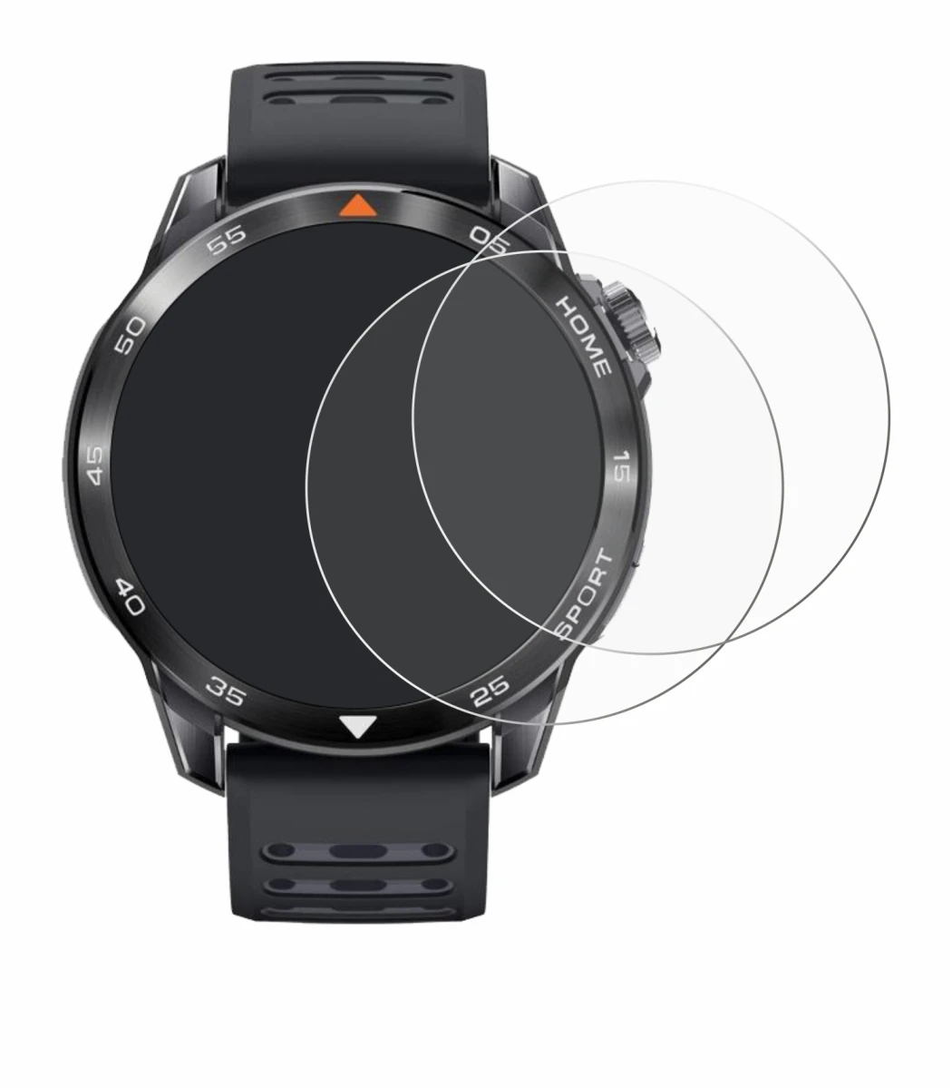 Image de l'appareil Xiaomi Mibro GS Pro 2 avec une grande variété de protections d'écran.