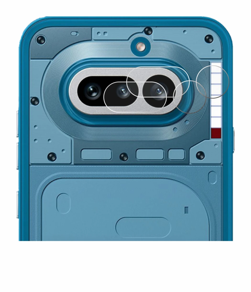 Image de l'appareil Nothing Phone (4a) (Caméra UNIQUEMENT) avec une grande variété de protections d'écran.