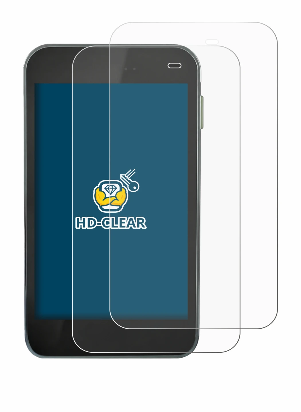 Image de l'appareil Equil Patch 200U avec une grande variété de protections d'écran.