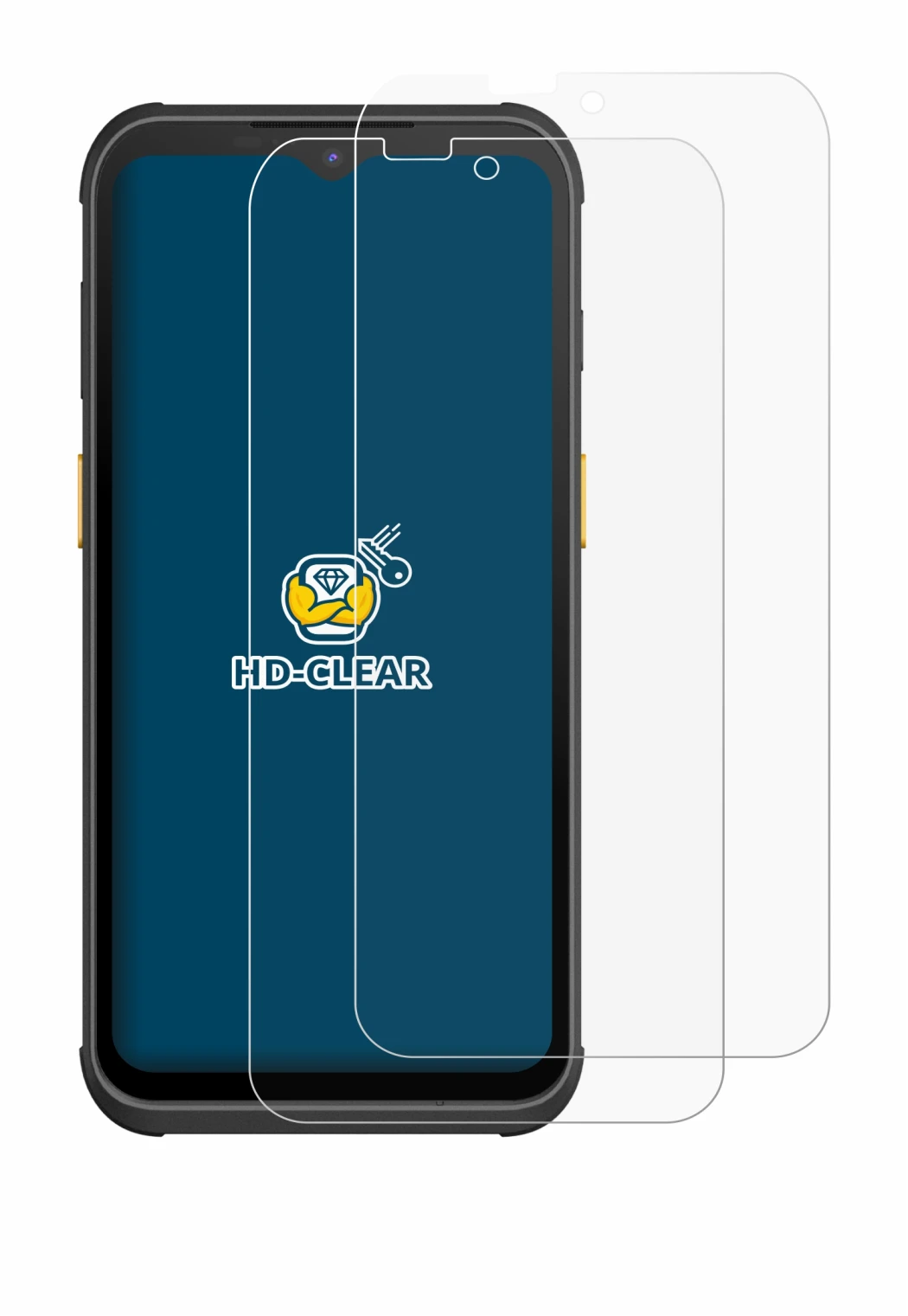 Image de l'appareil Werock Rockscan A260 avec une grande variété de protections d'écran.