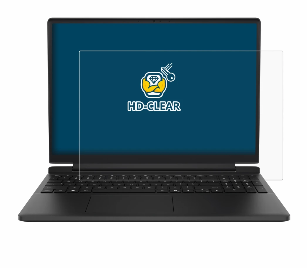 Image de l'appareil Dell Alienware 15 DA15260 avec une grande variété de protections d'écran.