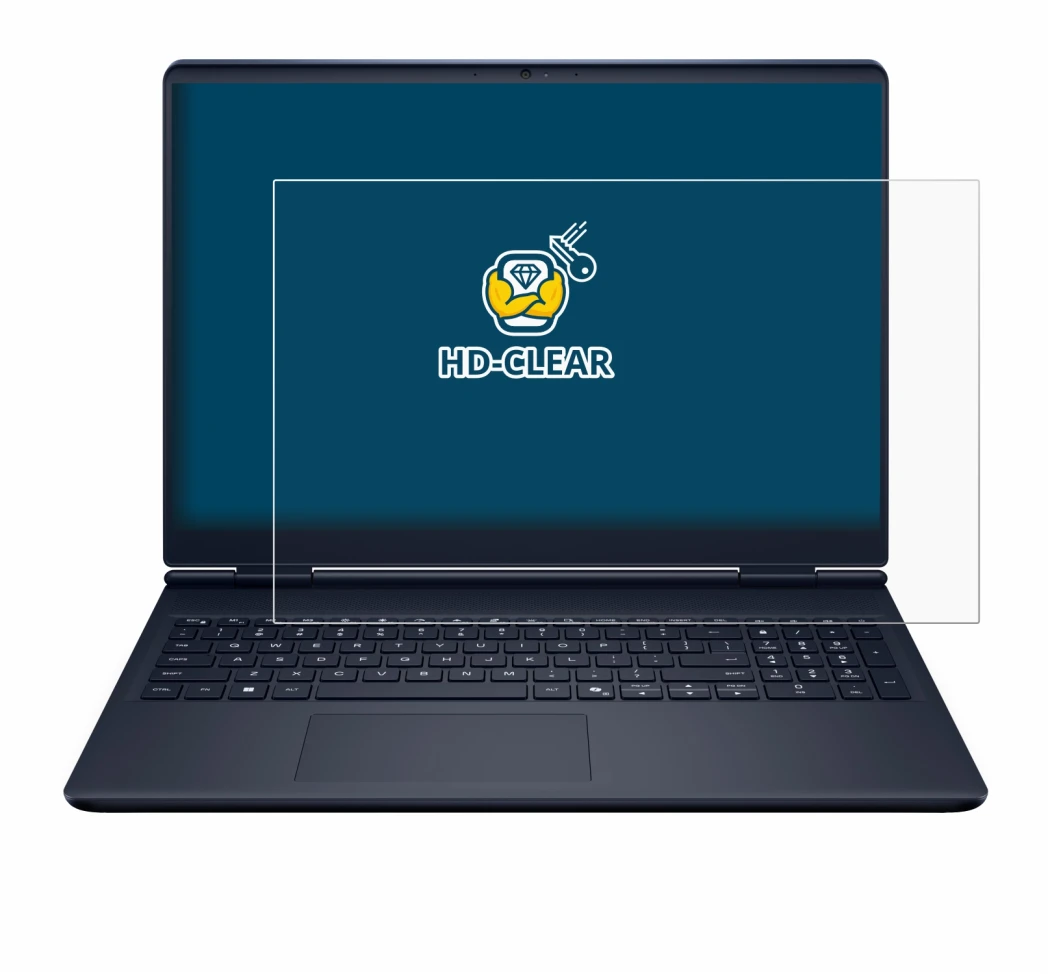 Image de l'appareil Dell Alienware 16 Aurora avec une grande variété de protections d'écran.