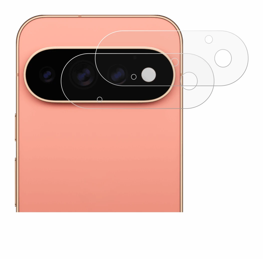Image de l'appareil Google Pixel 11 Pro (Caméra UNIQUEMENT) avec une grande variété de protections d'écran.
