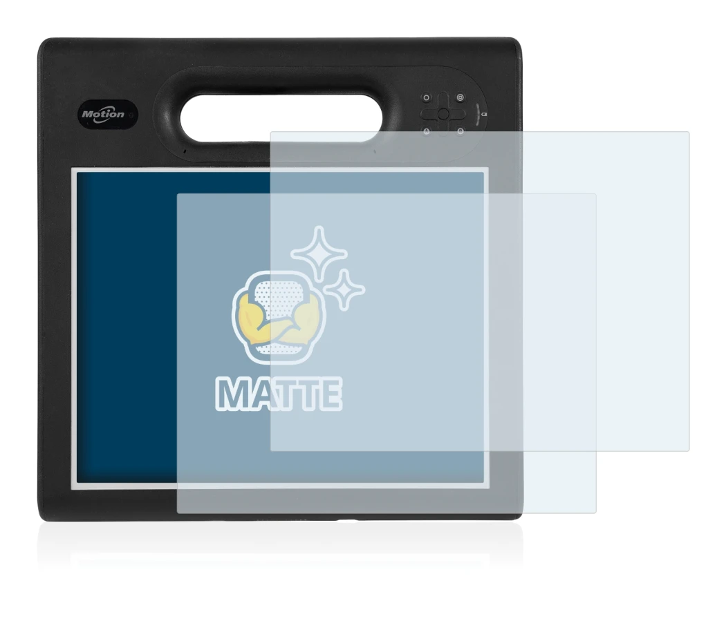 Image de l'appareil Motion Computing F5t avec une grande variété de protections d'écran.