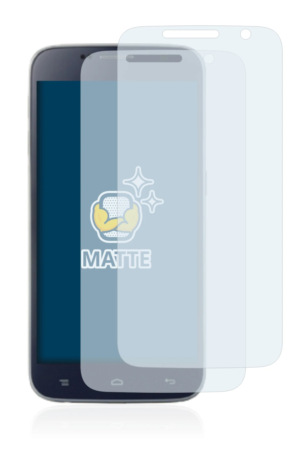Image de l'appareil Landvo L8 avec une grande variété de protections d'écran.