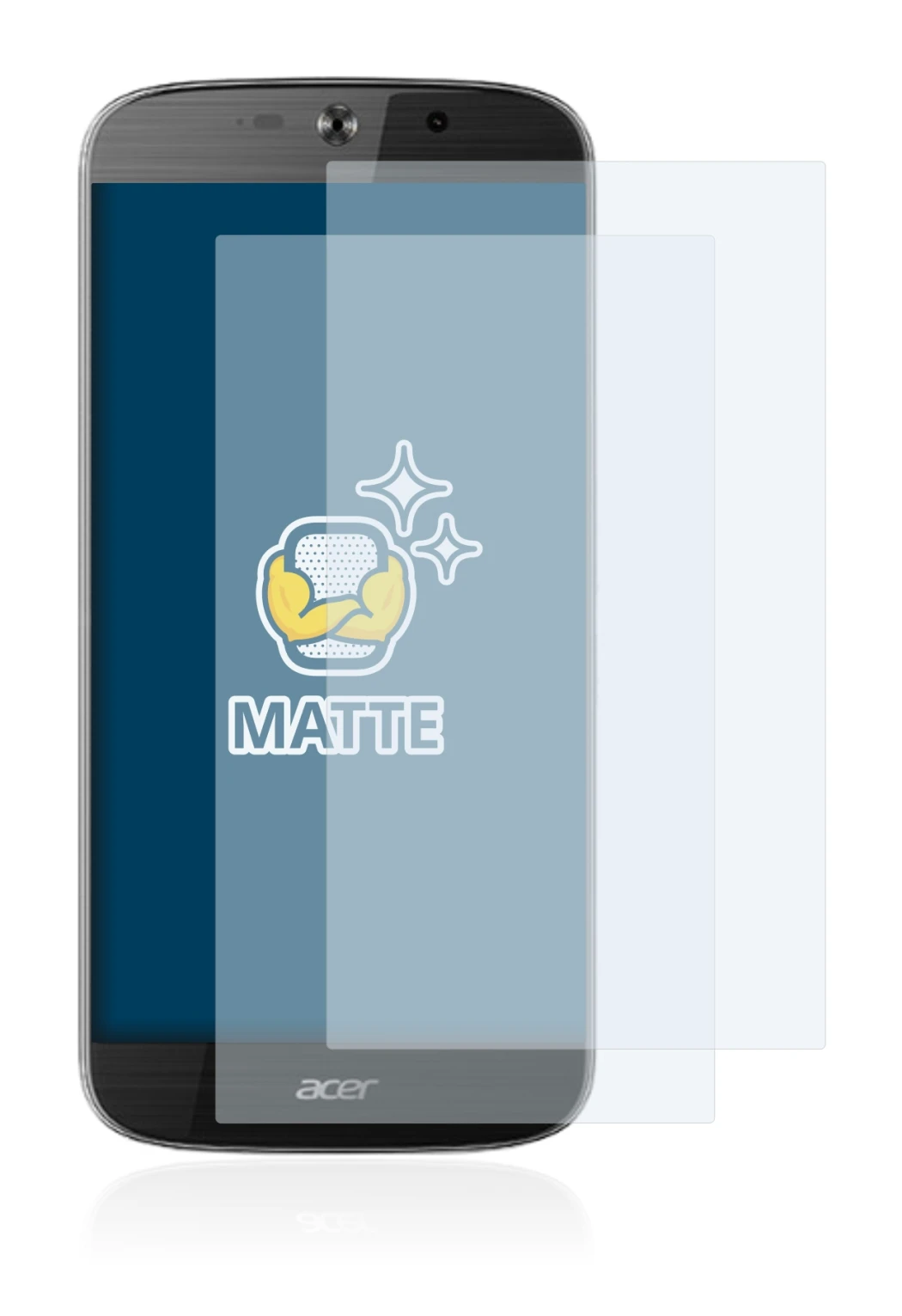 Image de l'appareil Acer Liquid Jade Primo avec une grande variété de protections d'écran.