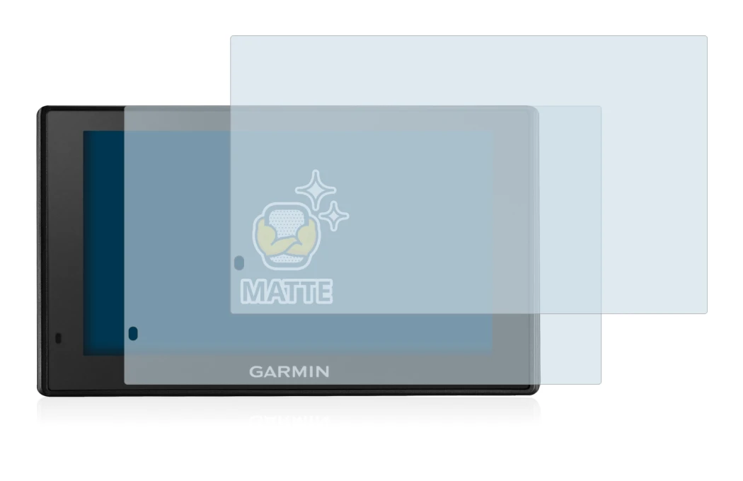 Image de l'appareil Garmin DriveSmart 50 LMT-D avec une grande variété de protections d'écran.