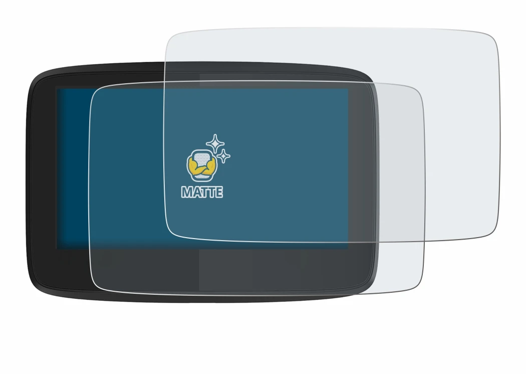 Image de l'appareil TomTom GO 620 avec une grande variété de protections d'écran.