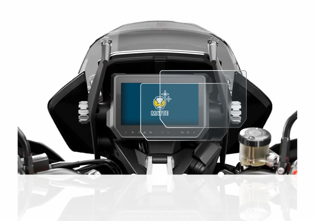 Image de l'appareil KTM 1290 Super Adventure S 2017 Affichage de la vitesse avec une grande variété de protections d'écran.