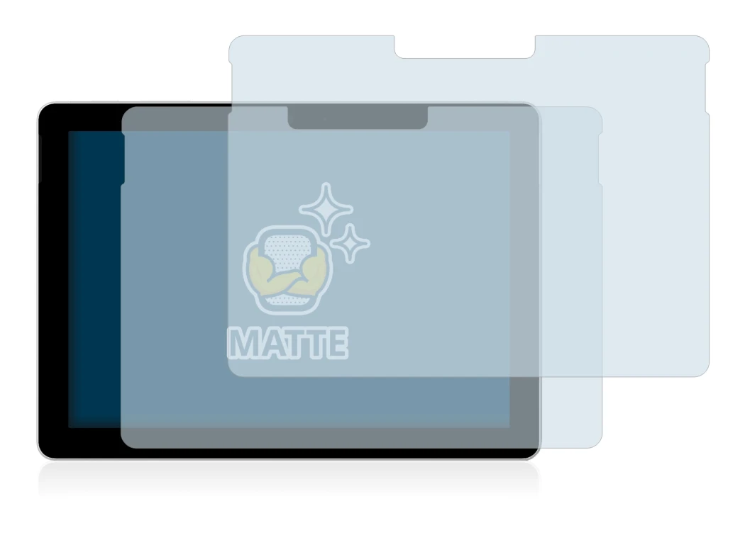 Image de l'appareil Microsoft Surface Go (1ère Gen.) avec une grande variété de protections d'écran.