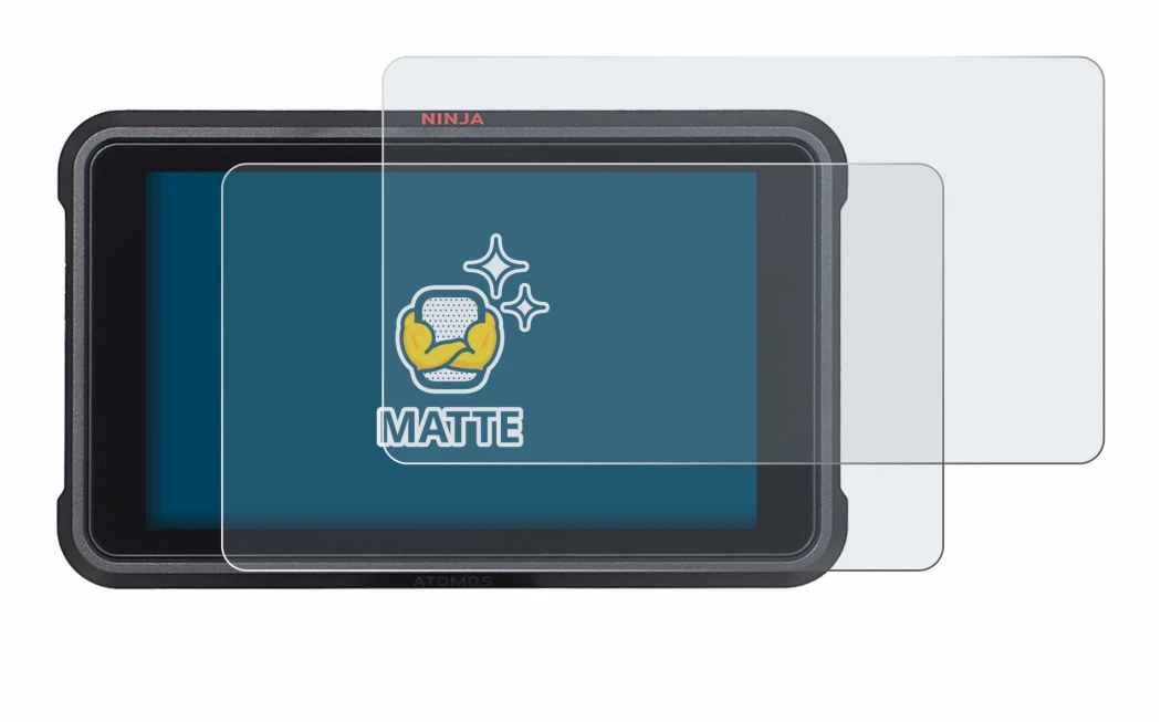 Image de l'appareil Atomos Ninja V avec une grande variété de protections d'écran.