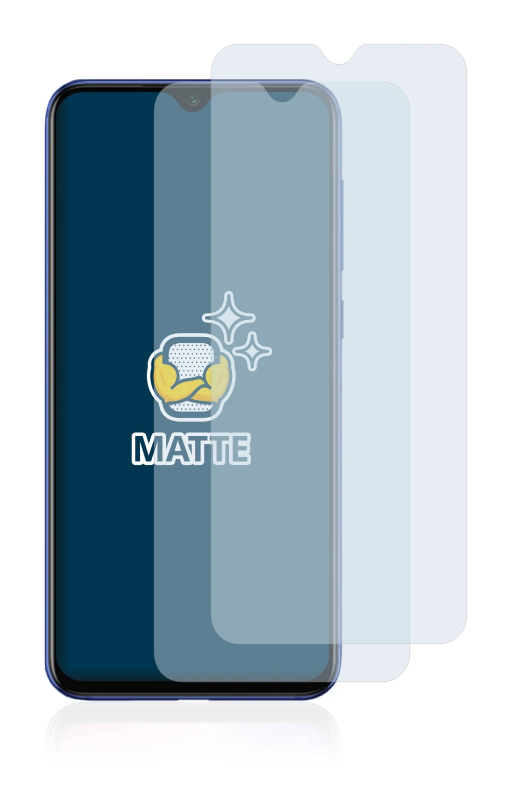 Image de l'appareil Xiaomi Mi 9 SE avec une grande variété de protections d'écran.