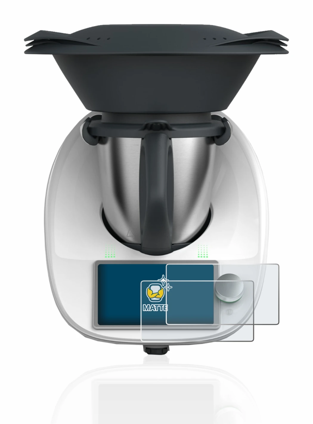 Image de l'appareil Vorwerk Thermomix TM6 avec une grande variété de protections d'écran.
