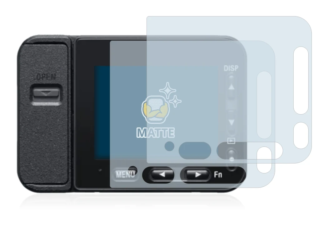 Image de l'appareil Sony DSC-RX0M2 (RX0 II) avec une grande variété de protections d'écran.