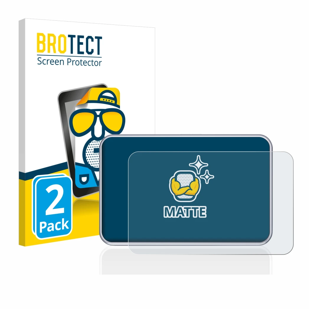 Face avant d’un emballage produit avec le logo de la marque BROTECT. À côté, l’appareil Tandem diabetes care t:slim X2 Insulin