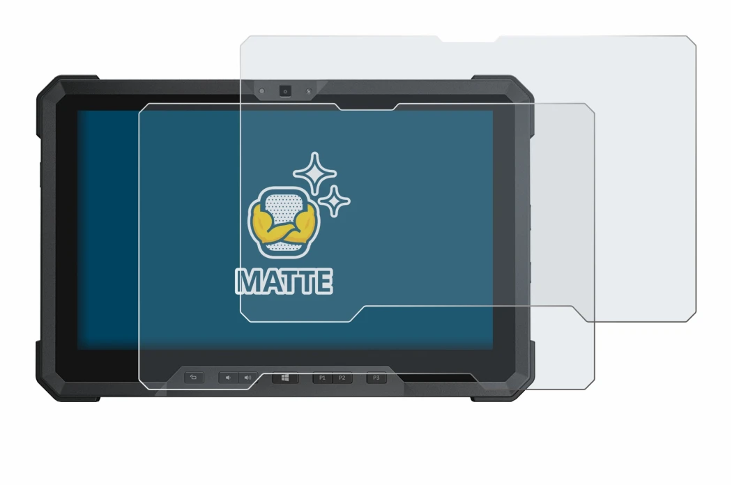 Image de l'appareil Dell Latitude 12 Rugged 7212 avec une grande variété de protections d'écran.