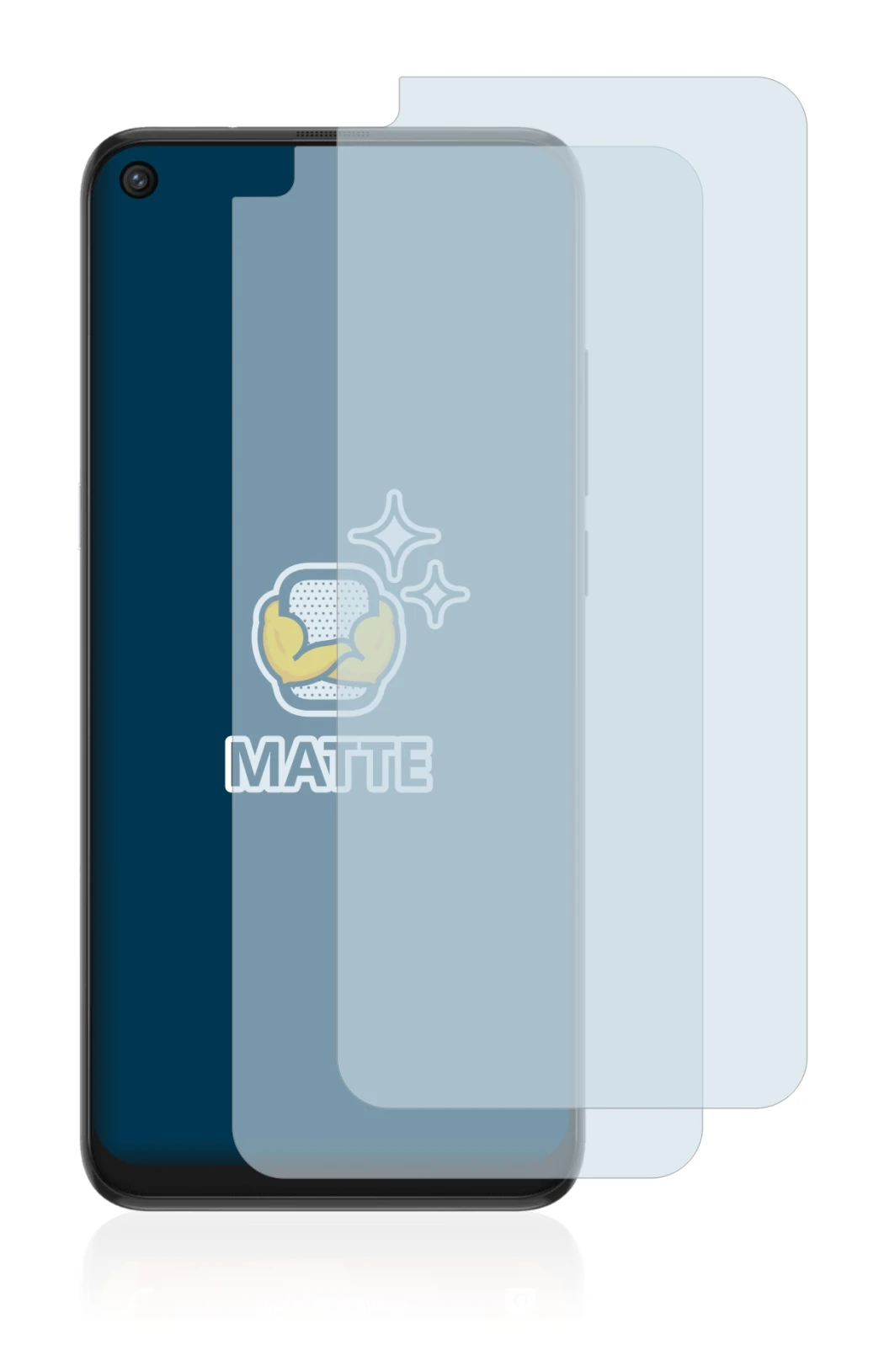 Image de l'appareil TCL 10L avec une grande variété de protections d'écran.
