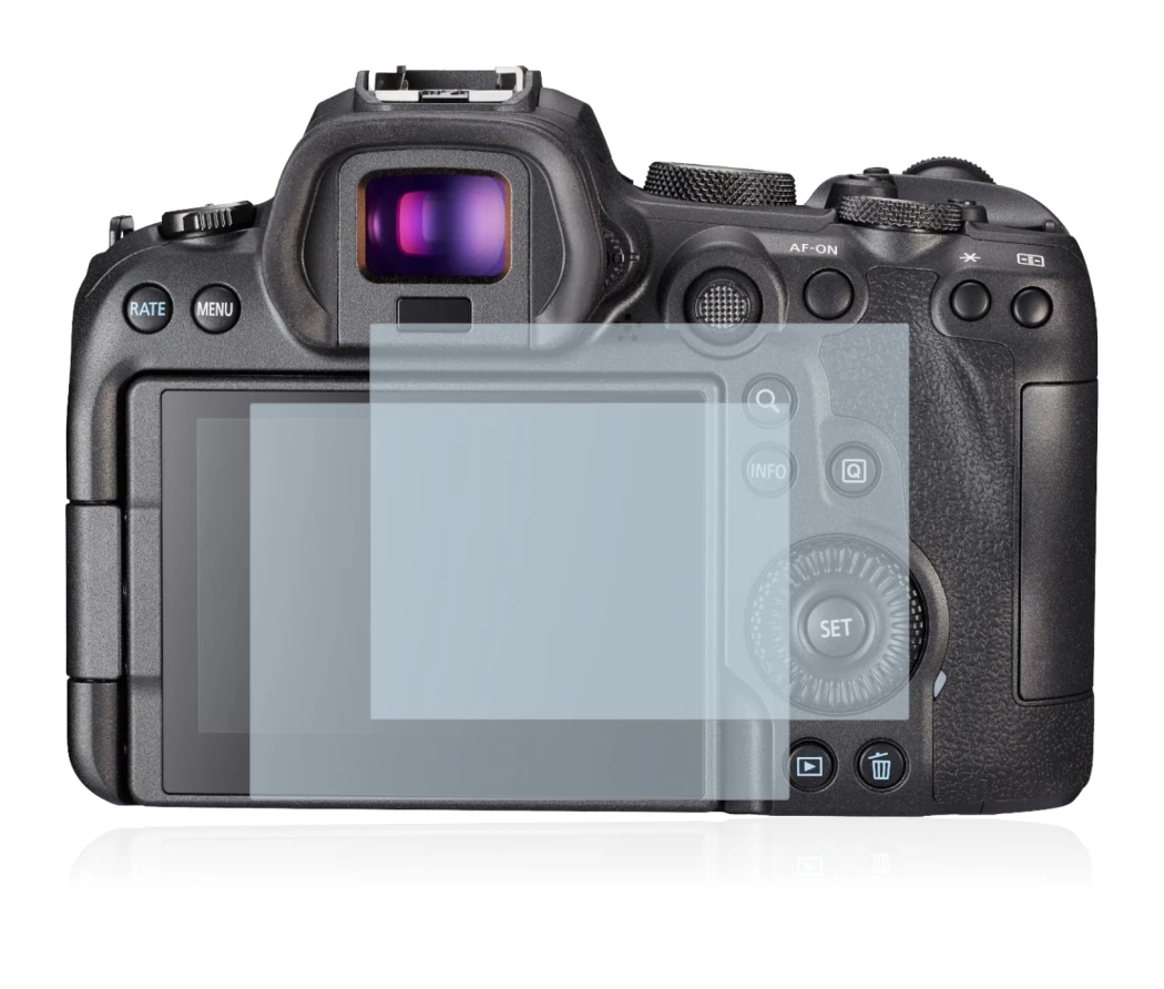 Image de l'appareil Sony A7S III avec une grande variété de protections d'écran.