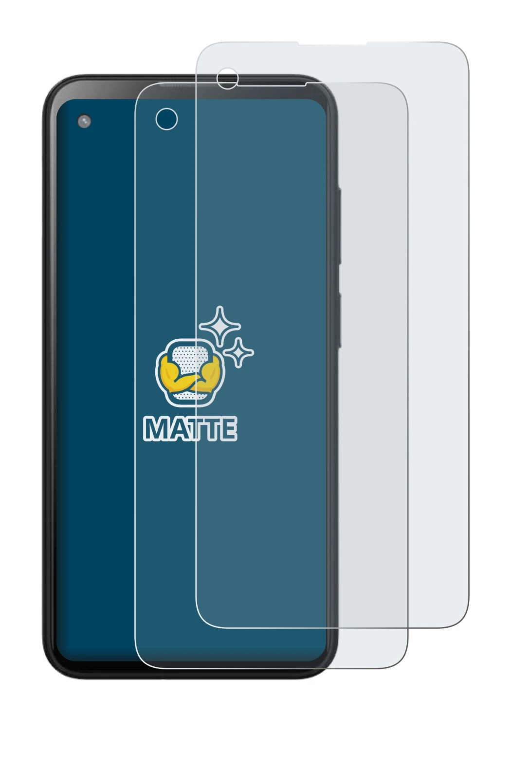 Image de l'appareil Blackview BL5000 avec une grande variété de protections d'écran.