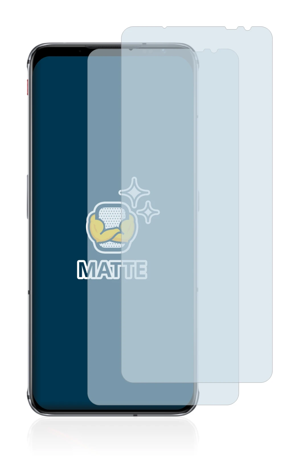 Image de l'appareil ZTE Nubia Red Magic 6s Pro avec une grande variété de protections d'écran.