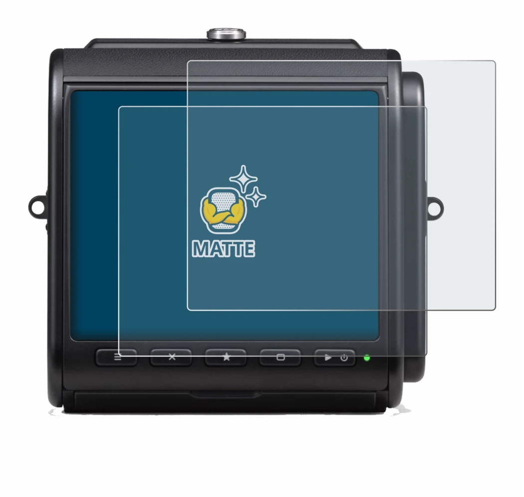 Image de l'appareil Hasselblad 907X 50C avec une grande variété de protections d'écran.