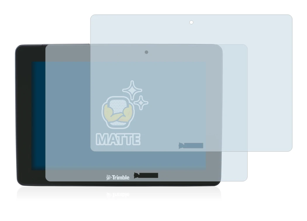 Image de l'appareil Trimble GFX-750 avec une grande variété de protections d'écran.