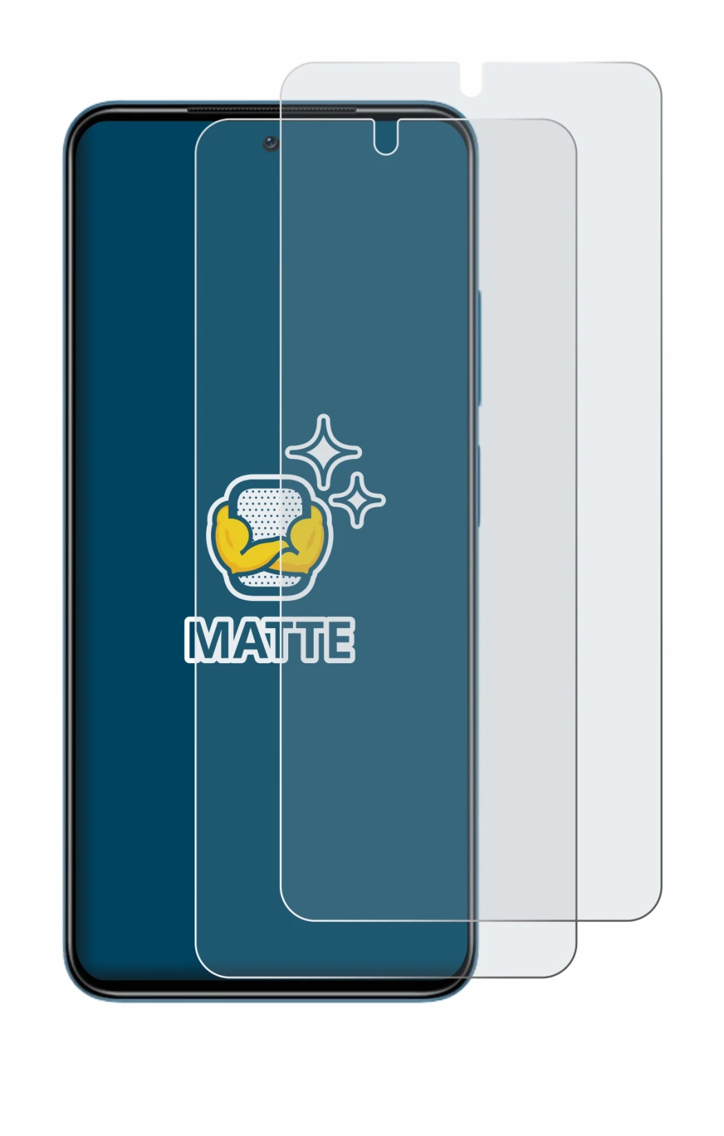 Image de l'appareil Xiaomi Redmi Note 11 avec une grande variété de protections d'écran.