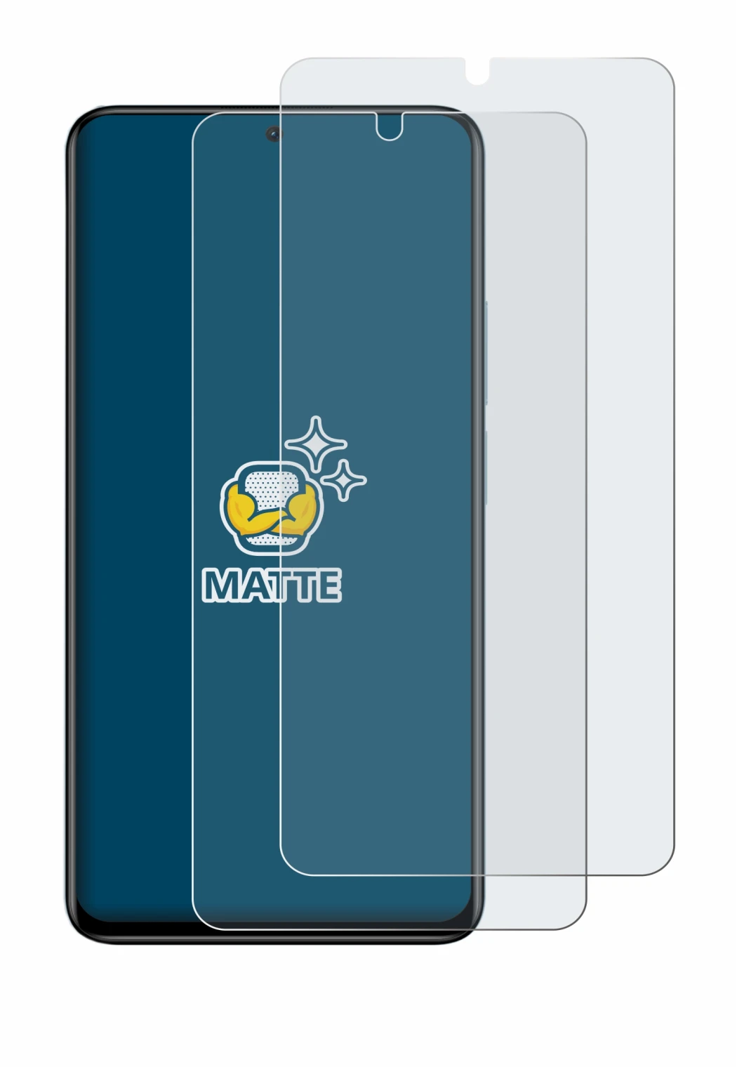 Image de l'appareil Xiaomi Redmi Note 11 Pro+ 5G avec une grande variété de protections d'écran.