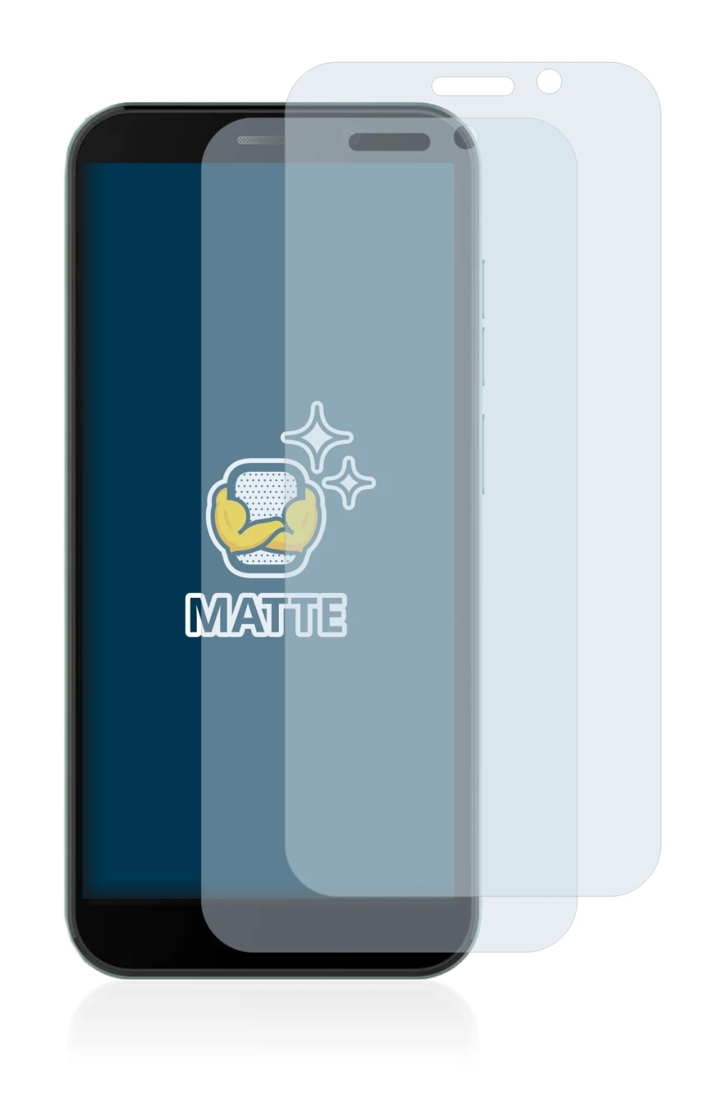 Image de l'appareil Doogee X97 Pro avec une grande variété de protections d'écran.