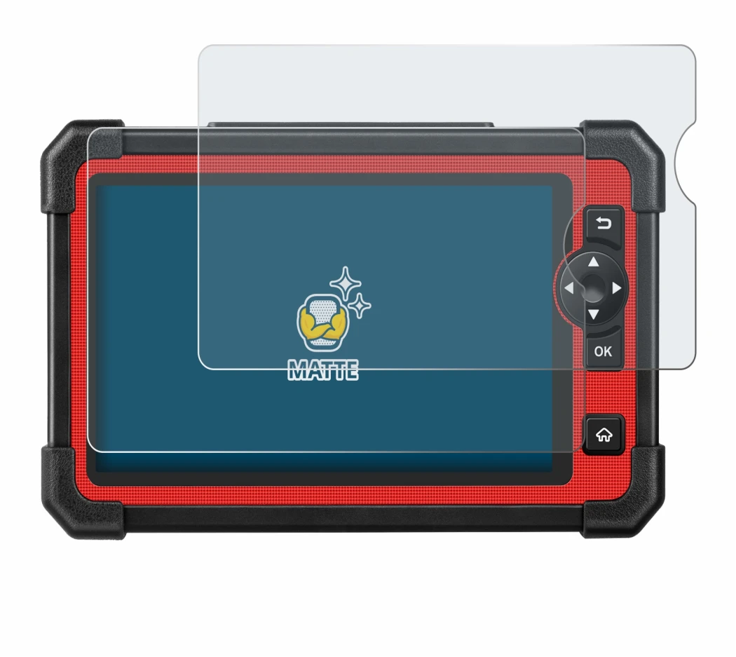 Image de l'appareil Launch X-431 CRP919E avec une grande variété de protections d'écran.