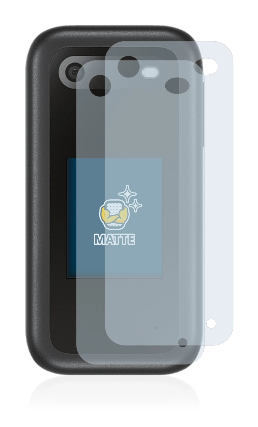 Image de l'appareil Nokia 2660 Flip (Arrière) avec une grande variété de protections d'écran.