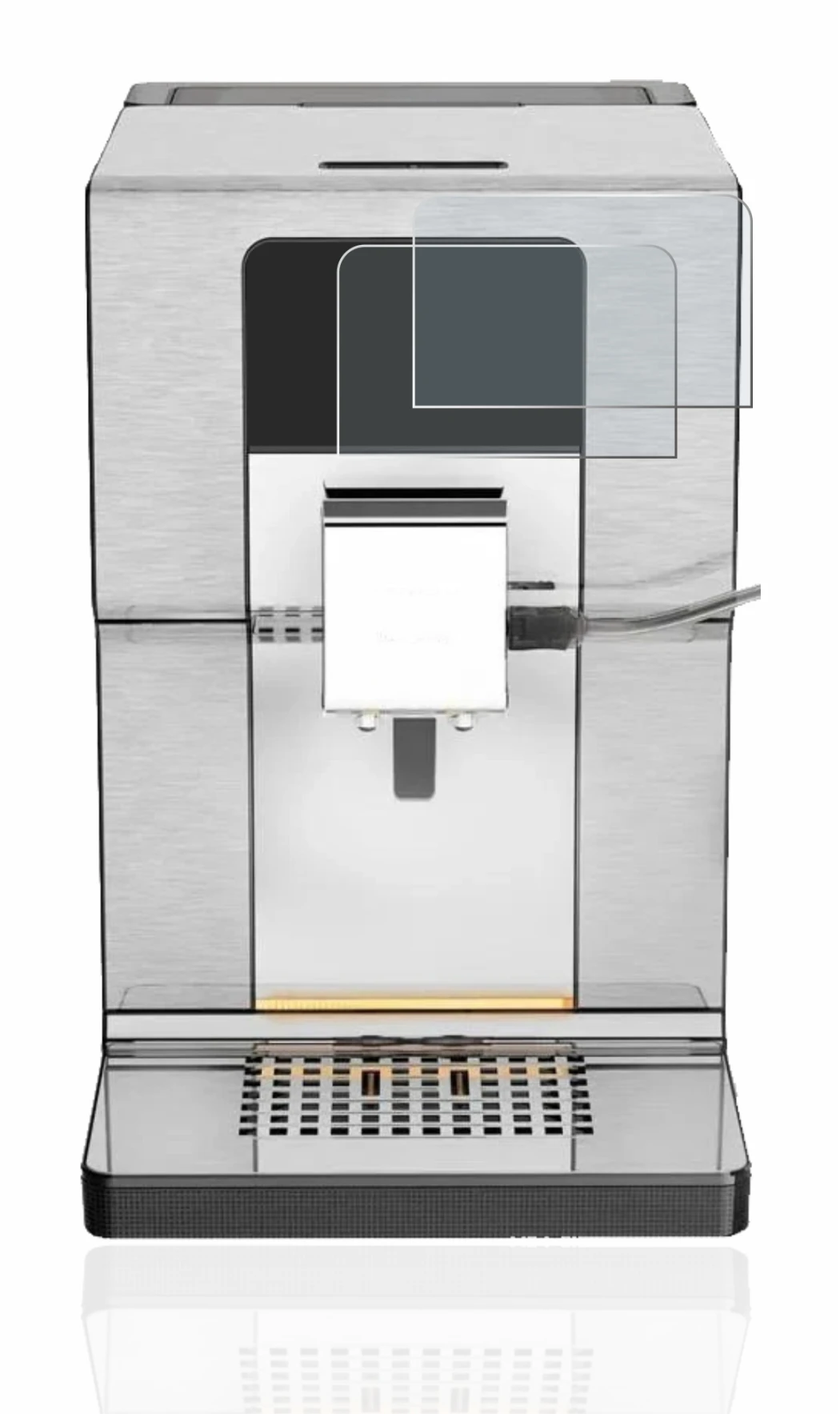 Image de l'appareil Krups Intuition Experience+ EA877D10 avec une grande variété de protections d'écran.