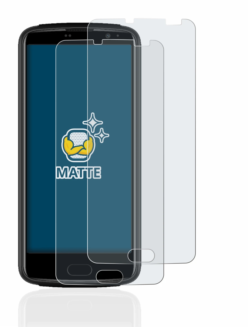 Image de l'appareil Beafon M7 premium avec une grande variété de protections d'écran.