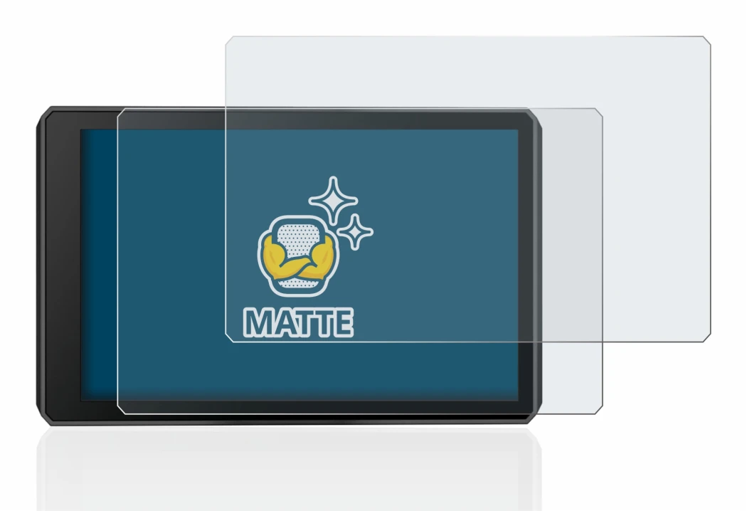 Image de l'appareil Garmin zumo XT2 avec une grande variété de protections d'écran.