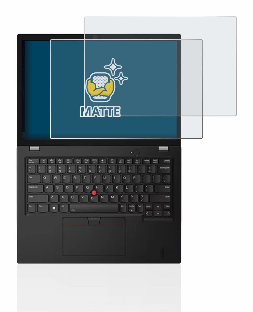 Image de l'appareil Lenovo Thinkpad L13 Gen 3 avec une grande variété de protections d'écran.