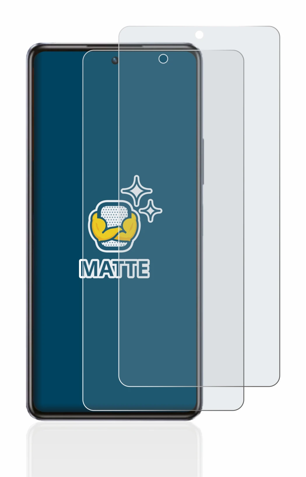 Image de l'appareil Infinix Note 30 avec une grande variété de protections d'écran.