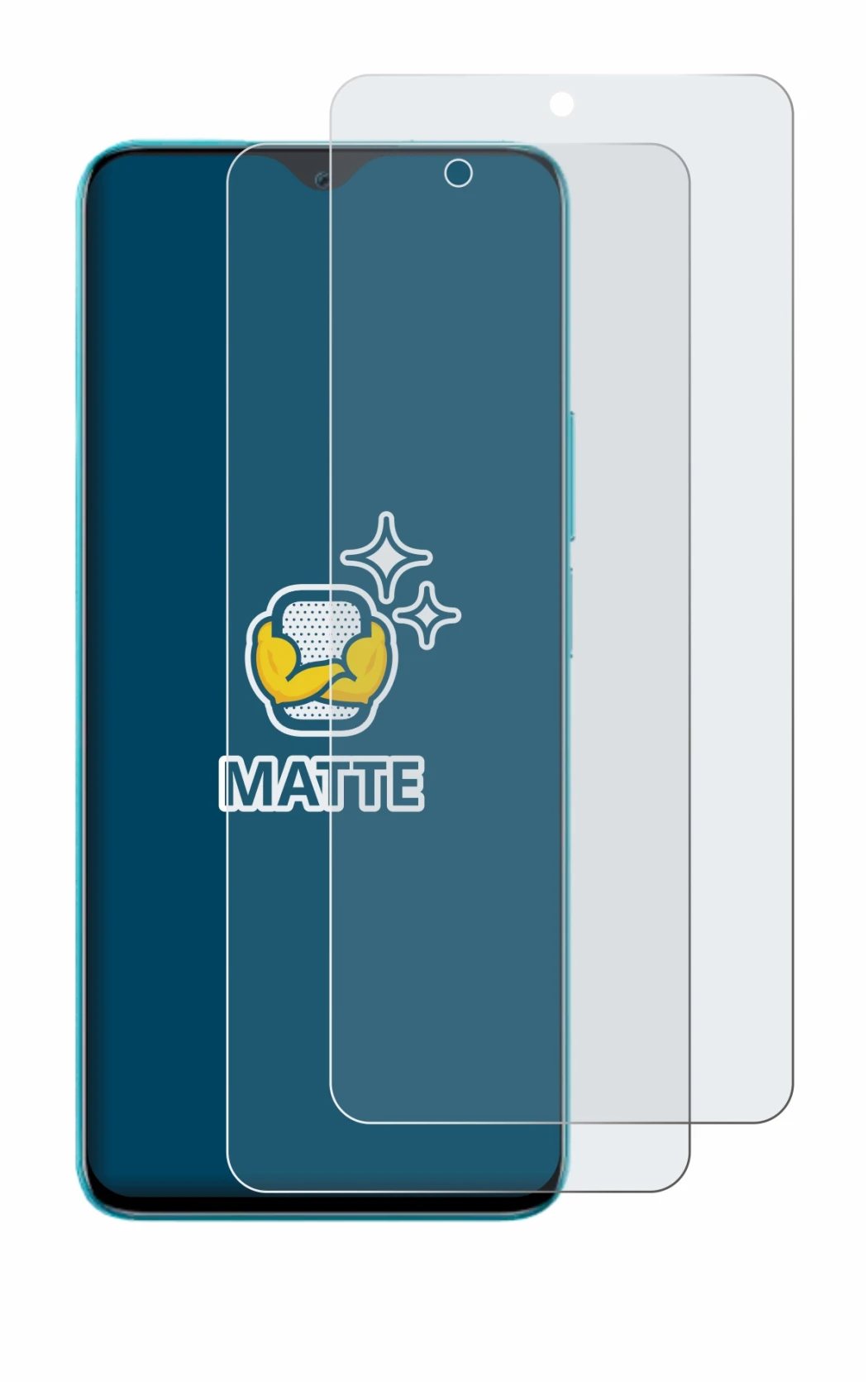 Image de l'appareil Honor 90 Lite avec une grande variété de protections d'écran.