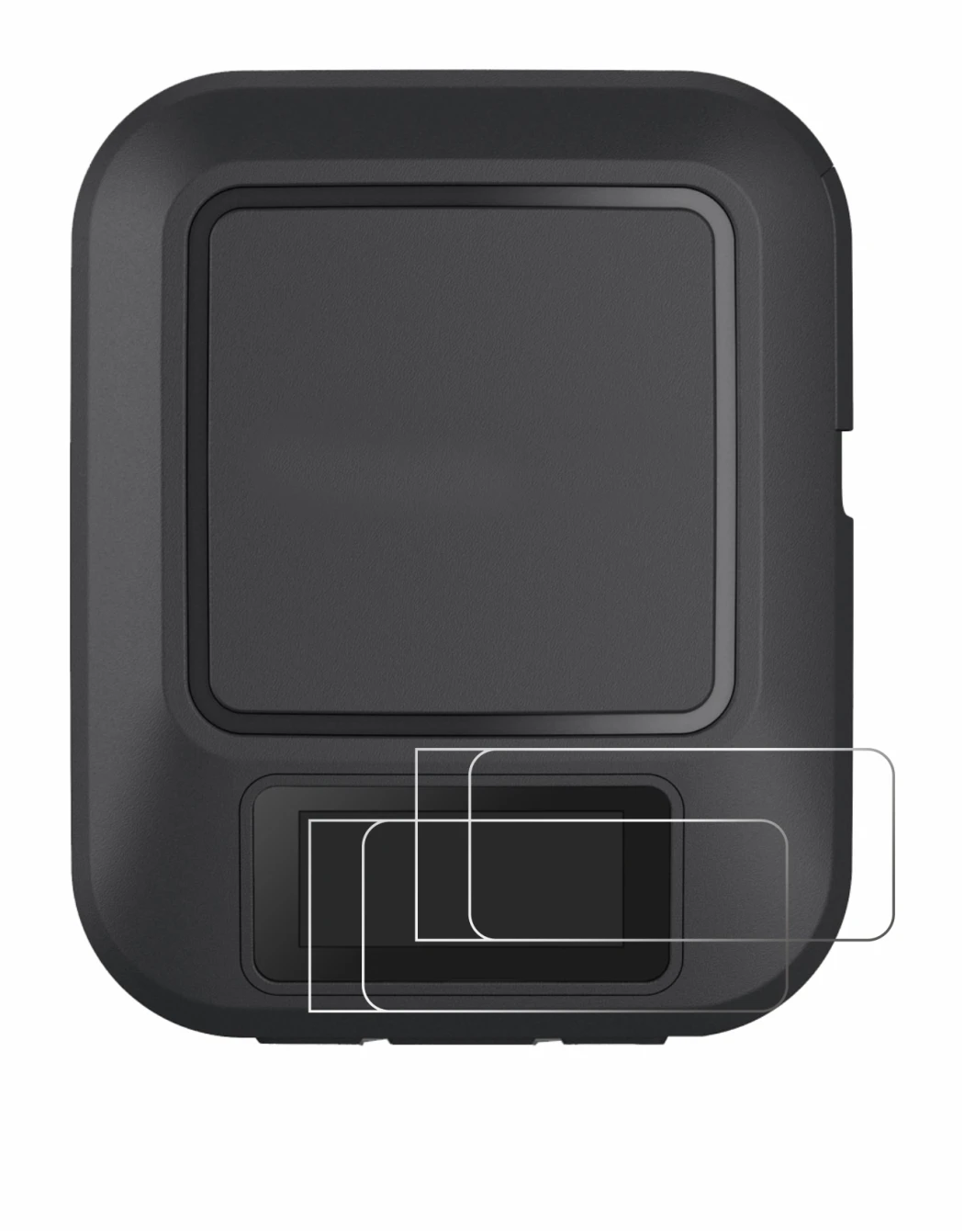 Image de l'appareil Garmin inReach Messenger avec une grande variété de protections d'écran.